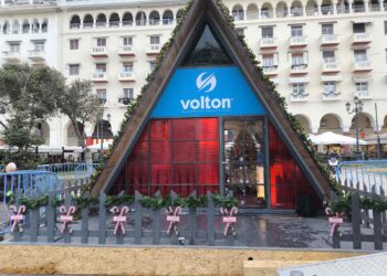 Η Volton στην καρδιά των εορταστικών εκδηλώσεων του Δήμου Θεσσαλονίκης