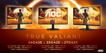 AOC GAMING: Νέα σειρά gaming οθονών G42