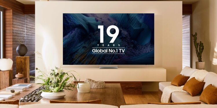 Η Samsung Electronics στην κορυφή της παγκόσμιας αγοράς τηλεοράσεων