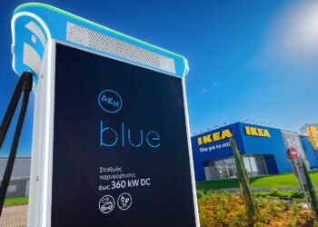 ΔΕΗ blue: Στην Πάτρα το πιο ισχυρό Hub φόρτισης της Ελλάδας με συνολική ισχύ 1,2 MW