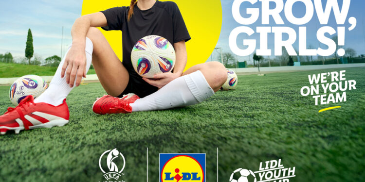 Η Lidl φέρνει το Lidl Youth Camp στο UEFA Women’s EURO 2025