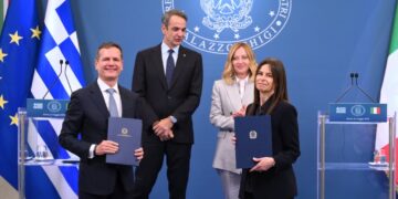 ΑΔΜΗΕ και ΤΕΡΝΑ υπέργαψαν MoU για την νέα διασύνδεση Ελλάδας – Ιταλίας GRITA 2