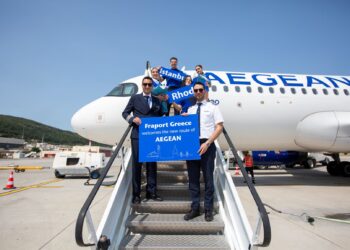 AEGEAN: Εγκαινιάστηκε η πτήτη Κωνσταντινούπολη – Ρόδος