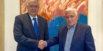 Συνάντηση του Υπουργού Ανάπτυξης με τον πρόεδρο της Κεντρικής Ένωσης Δήμων Ελλάδας