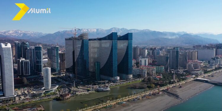 ALUMIL – Orbi City Towers: Η καινοτομία της ALUMIL στην ακτή της Μαύρης Θάλασσας
