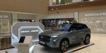 Το JAECOO 7 SHS-P της OMODA & JAECOO στο The Mall Athens