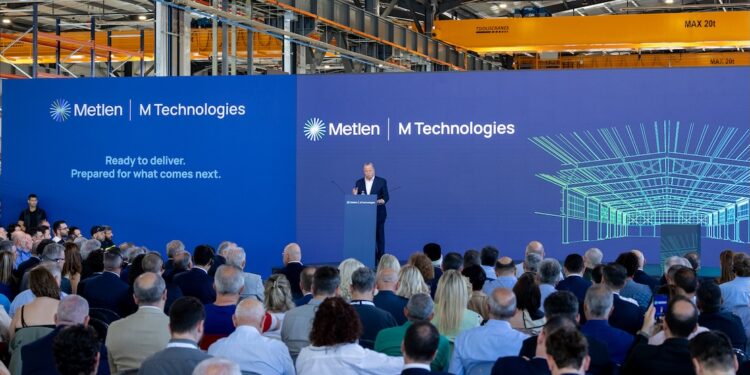Η METLEN εγκαινίασε τη νέα παραγωγική μονάδα της M Technologies στον Βόλο